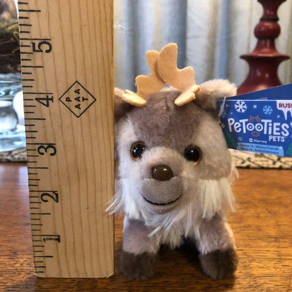 Russ Petooties Pets-Russ Series 15 Wintry Friends Reindeer Plush NWT - Picture 6 of 6